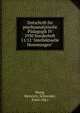 Zeitschrift f?r psychoanalytische P?dagogik IV 1930 Sonderheft 11/12 "Intellektuelle Hemmungen", Meng, Heinrich; Schneider, Ernst (Hg.) 