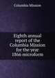Eighth annual report of the Columbia Mission for the year 1866 microform, Columbia Mission 