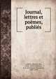 Journal, lettres et poemes, publies, Gu?rin, Maurice de, 1810-1839,Tr?butien, G. S. (Guillaume Stanislas), 1800-1870 
