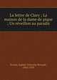 La lettre de Clary ; La maison de la dame de pique ; Un r?veillon au paradis, Fornel, Sophie Victorine Perrault, 1842-1929 