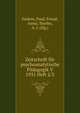 Zeitschrift f?r psychoanalytische P?dagogik V 1931 Heft 2/3, Federn, Paul; Freud, Anna; Storfer, A. J. (Hg.) 