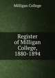 Register of Milligan College, 1880-1894, Milligan College 