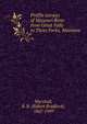 Profile surveys of Missouri River from Great Falls to Three Forks, Montana, Marshall, R. B. (Robert Bradford), 1867-1949 