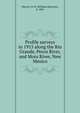 Profile surveys in 1915 along the Rio Grande, Pecos River, and Mora River, New Mexico, Herron, W. H. (William Harrison), b. 1865 