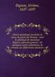 Divers plaidoyez tovchant la cavse dv gvevx de Vernon : avec le plaidoy? de monsieur Bignon, advocat general : Et quelques autres plaidoyez, & errests sur differentes mati?res, Bignon, J?r?me, 1627-1697 