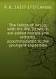 The fables of Aesop, with his life. To which are added morals and remarks, accommodated to the youngest capacities, R. B., 1632?-1725?,Aesop 