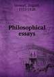 Philosophical essays, Stewart Dugald 