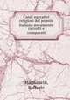 Canti narrativi religiosi del popolo italiano novamente raccolti e comparati, Magnanelli, Raffaele 