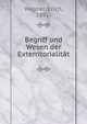 Begriff und Wesen der Exterritorialitat, Wagner, Erich, 1891- 