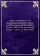 Index (soundex) to the population schedules of the twelfth census of the United States, 1900 Utah microform. UTAH – TI074 - S-600-S-666, United States. Bureau of the Census,United States. National Archives and Records Administration 