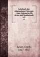 Lehrbuch der allgemeinen Chirurgie : zum Gebrauche fr rzte und Studierende. v.2, Lexer, Erich, 1867-1937 