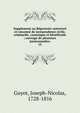 Supplement au R?pertoire universel et raisonn? de jurisprudence civile, criminelle, canonique et b?n?ficiale ; ouvrage de plusieurs jurisconsultes, Guyot, Joseph-Nicolas, 1728-1816 