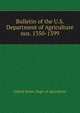 Bulletin of the U.S. Department of Agriculture. nos. 1350-1399, United States. Dept. of Agriculture 