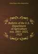 Bulletin of the U.S. Department of Agriculture. nos. 1001-1025, 1923, United States. Dept. of Agriculture 