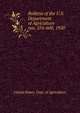 Bulletin of the U.S. Department of Agriculture. nos. 576-600, 1920, United States. Dept. of Agriculture 
