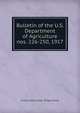 Bulletin of the U.S. Department of Agriculture. nos. 226-250, 1917, United States. Dept. of Agriculture 
