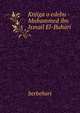 Knjiga o edebu - Muhammed ibn Ismail El-Buhari, berbehari 