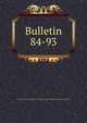 Bulletin. 84-93, University of Illinois (Urbana-Champaign campus) Engineering Experiment Station 