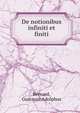 De notionibus infiniti et finiti, Bernard, Gustavus Adolphus 