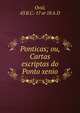 Ponticas; ou, Cartas escriptas do Ponto xenio, Publius Ovidius Naso 
