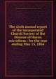 The sixth annual report of the incorporated Church Society of the Diocese of Huron microform : for the year ending May 15, 1864, United Church of England and Ireland. Diocese of Huron. Church Society 