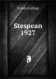 Stespean. 1927, Union College 