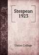 Stespean. 1923, Union College 