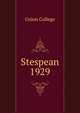 Stespean. 1929, Union College 