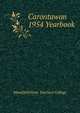 Carontawan 1954 Yearbook, Mansfield State Teachers College 