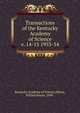Transactions of the Kentucky Academy of Science. v. 14-15 1953-54, Kentucky Academy of Science,Jillson, Willard Rouse, 1890- 
