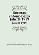 Societas entomologica. Jahr.34 1919, Internationaler Entomologischer Verein 