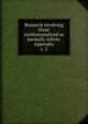 Research involving those institutionalized as mentally infirm: Appendix. v. 2, United States. National Commission for the Protection of Human Subjects of Biomedical and Behavioral Research. cn 