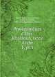 Prolgomnes d`Ebn-Khaldoun, texte Arabe. 1, pt.1, 'Abd al-Ramn ibn Muammad, called Ibn Khaldn, 1332-1406,Quatrem?re, Etienne 