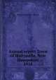 Annual report Town of Harrisville, New Hampshire. 1958, Harrisville (N.H. : Town) 
