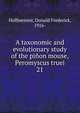 A taxonomic and evolutionary study of the pion mouse, Peromyscus truei. 21, Hoffmeister, Donald Frederick, 1916- 