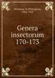 Genera insectorum. 170-173, Wytsman, P. (Philog?ne), 1866-1925 