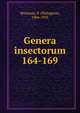 Genera insectorum. 164-169, Wytsman, P. (Philog?ne), 1866-1925 