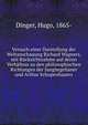 Versuch einer Darstellung der Weltanschauung Richard Wagners, mit R?cksichtnahme auf deren Verh?ltnis zu den philosophischen Richtungen der Junghegelianer und Arthur Schopenhauers, Dinger, Hugo, 1865- 