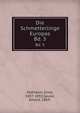 Die Schmetterlinge Europas. Bd. 3, Hofmann, Ernst, 1837-1892,Spuler, Arnold, 1869- 
