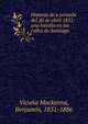 Historia de a jornada del 20 de abril 1851; una batalla en las calles de Santiago, Vicu?a Mackenna, Benjam?n, 1831-1886 
