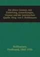 Die ?ltere Genesis, mit Einleitung, Anmerkungen, Glossar und der lateinischen Quelle. Hrsg. von F. Holthausen, Holthausen, Ferdinand, 1860-1956 