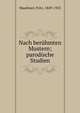 Nach ber?hmten Mustern; parodische Studien, Mauthner, Fritz, 1849-1923 