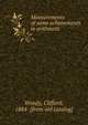 Measurements of some achievements in arithmetic, Woody, Clifford, 1884- [from old catalog] 