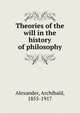 Theories of the will in the history of philosophy, Alexander, Archibald 