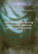 Mental fatigue during continuous exercise of a single function, Garth, Thomas Russell, 1872- 