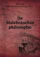 De Malebranchio philosopho, Retslag, Carl Heinrich Ludwig, 1821- 