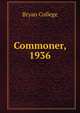 Commoner, 1936, Bryan College 