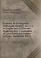 Ex?men de la tragedia intitulada Hamlet, escrita en Ingl?s por Guillermo Shakespeare, y traducida al Castellano por Inarco Celenio, escrib?alo D.C.C, Cladera, Crist?bal, 1760-1816,D.C.C,C., D.C 
