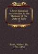 A brief historical introduction to the Memoirs of the Duke of Sully. 2, Scott, Walter, Sir, 1771-1832 