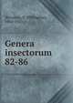 Genera insectorum. 82-86, Wytsman, P. (Philog?ne), 1866-1925 